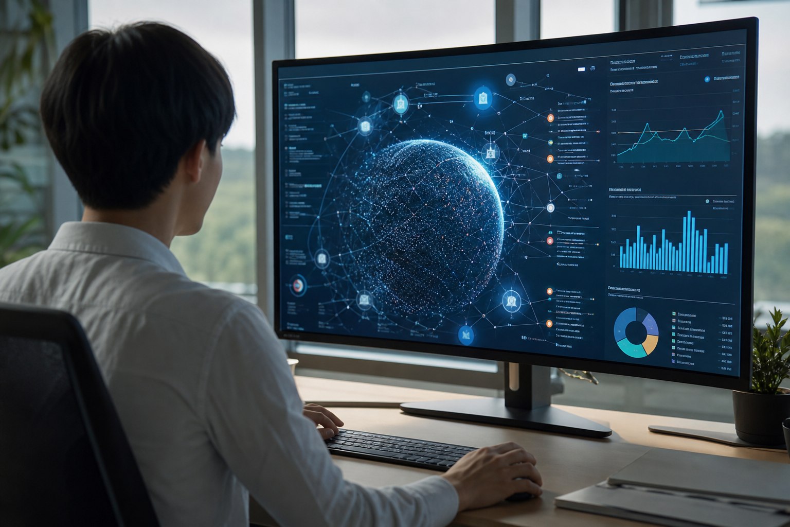 AIとビッグデータが変える寄付の未来を示すデジタルダッシュボード